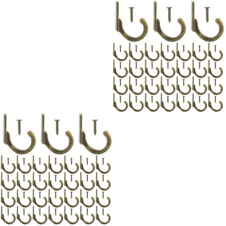 Clothes Hook Metal Espresso Cup Single with Screw Key Hooks for Wall Decorative Small 116 Pcs
Clothes Hook Metal Espresso Cup Single with Screw Key Hooks for Wall Decorative Small 116 Pcs