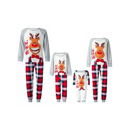 JYYYBF Christmas Pajamas for Family Elk Letter Pattern Long Sleeve Top Plaid Pants Xmas Holiday Matching Sleepwear for Parent-Child White Gray
JYYYBF Christmas Pajamas for Family Elk Letter Pattern Long Sleeve Top Plaid Pants Xmas Holiday Matching Sleepwear for Parent-Child White Gray
