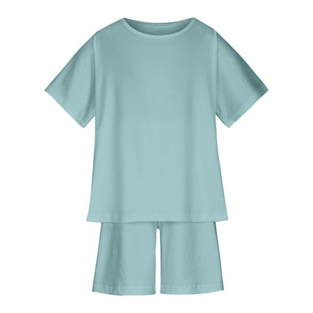 Holloyiver Baby Clothes Baby Boys Girl Comfortable Solid Color Short Sleeve Cotton T-shirt Top Shorts Set Button-Up Shorts and Tee Playwear Set 3-14 years
Holloyiver Baby Clothes Baby Boys Girl Comfortable Solid Color Short Sleeve Cotton T-shirt Top Shorts Set Button-Up Shorts and Tee Playwear Set 3-14 years
