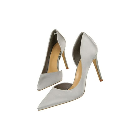Rockomi Womens Heeled Sandals Stiletto Pumps Pointy Toe Dress Shoes Ladies Fashion Comfort Pump Shoe Lightweight Sexy High Heels Silver 6
Rockomi Womens Heeled Sandals Stiletto Pumps Pointy Toe Dress Shoes Ladies Fashion Comfort Pump Shoe Lightweight Sexy High Heels Silver 6