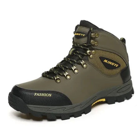 Men‘s Lace-up Anti-Slip Soft Sole PU Boots For Outdoor Camping Mountaineering Hiking
Men‘s Lace-up Anti-Slip Soft Sole PU Boots For Outdoor Camping Mountaineering Hiking