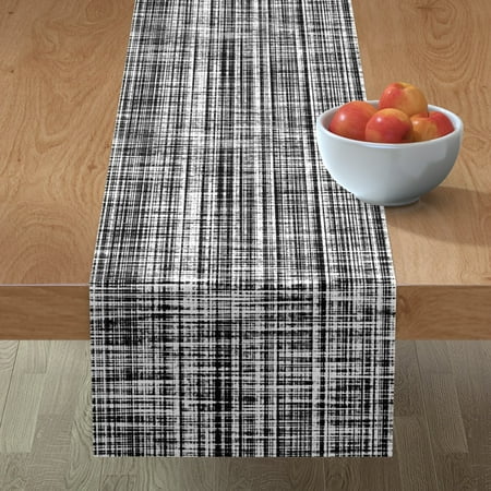 Cotton Sateen Table Runner 72 - Black White Grunge Punk Modern Graphic Cross Geometric Print Custom Table Linens by Spoonflower
Cotton Sateen Table Runner 72 - Black White Grunge Punk Modern Graphic Cross Geometric Print Custom Table Linens by Spoonflower