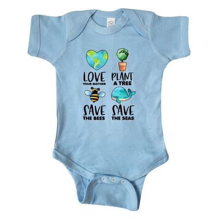 Inktastic Earth Day Plant a Tree Save the Bees Save the Seas Love Your Mother Earth Gift Baby Boy or Baby Girl Bodysuit
Inktastic Earth Day Plant a Tree Save the Bees Save the Seas Love Your Mother Earth Gift Baby Boy or Baby Girl Bodysuit
