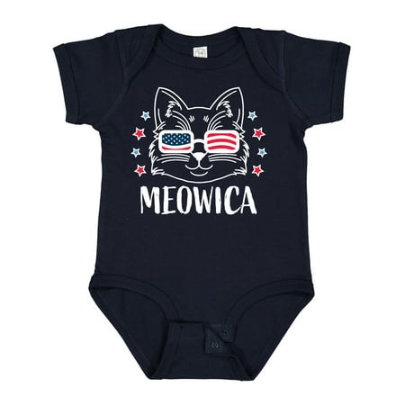 Inktastic 4th of July Meowica Cat in Flag Sunglasses Gift Baby Boy or Baby Girl Bodysuit
Inktastic 4th of July Meowica Cat in Flag Sunglasses Gift Baby Boy or Baby Girl Bodysuit