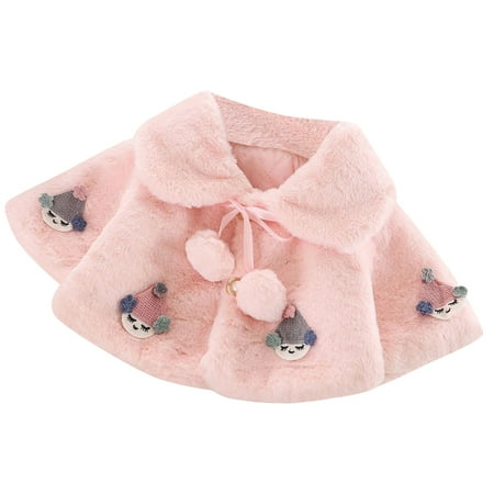 TAIAOJING Baby Girls Jacket Toddler Winter Cartoon Furs Cape Windproof Coat Warm Cloak Outwear Clothes 6-12 Months
TAIAOJING Baby Girls Jacket Toddler Winter Cartoon Furs Cape Windproof Coat Warm Cloak Outwear Clothes 6-12 Months