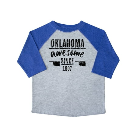 Inktastic Oklahoma Awesome Since 1907 Gift Toddler Boy or Toddler Girl T-Shirt
Inktastic Oklahoma Awesome Since 1907 Gift Toddler Boy or Toddler Girl T-Shirt