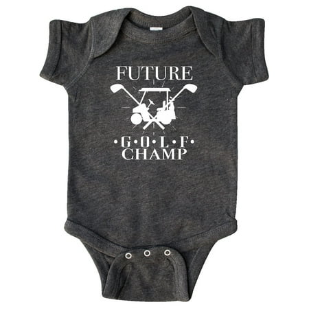 Inktastic Golfing Gift for Baby Girl Gift Baby Boy or Baby Girl Bodysuit