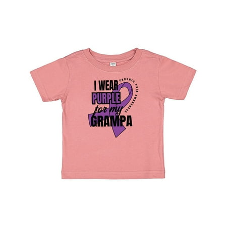 Inktastic Chronic Pain I Wear Purple For My Grampa Gift Baby Boy or Baby Girl T-Shirt
Inktastic Chronic Pain I Wear Purple For My Grampa Gift Baby Boy or Baby Girl T-Shirt