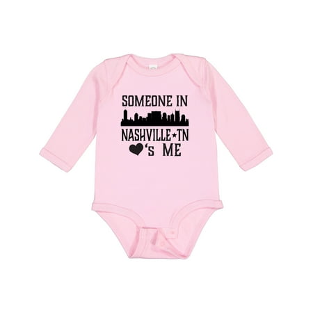 Inktastic Nashville Tennessee Someone Loves Me Skyline Gift Baby Boy or Baby Girl Long Sleeve Bodysuit
Inktastic Nashville Tennessee Someone Loves Me Skyline Gift Baby Boy or Baby Girl Long Sleeve Bodysuit