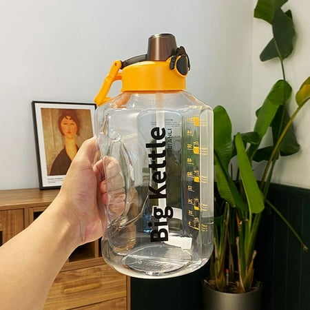 2.7L Sports Water Bottles Outdoor Mountaineering Camping Hiking Water Bottle with Straw/Scale Square Large Water Bottle
2.7L Sports Water Bottles Outdoor Mountaineering Camping Hiking Water Bottle with Straw/Scale Square Large Water Bottle