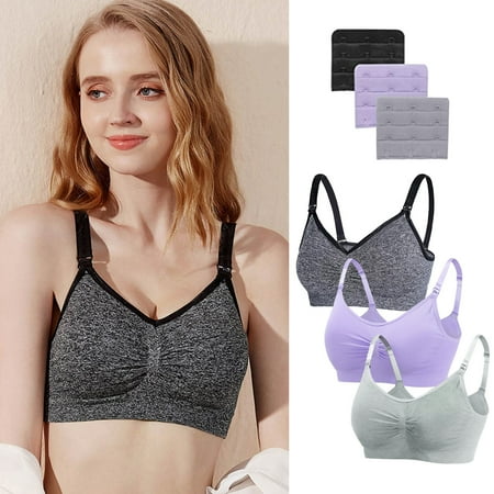 Lingerie For Women Plus Size 3Pc Sports Bra-Padded Seamless High Impact Support For Yoga Workout Fitness
Lingerie For Women Plus Size 3Pc Sports Bra-Padded Seamless High Impact Support For Yoga Workout Fitness