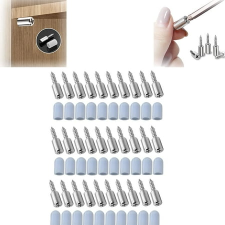 Self-tapping Screws Cabinet Laminate Support Shelf Bracket Screws Pegs with Non-Slip Sleeve Self-tapping Integrated Screws for Shelf Hole of Cabinet Furniture
Self-tapping Screws Cabinet Laminate Support Shelf Bracket Screws Pegs with Non-Slip Sleeve Self-tapping Integrated Screws for Shelf Hole of Cabinet Furniture