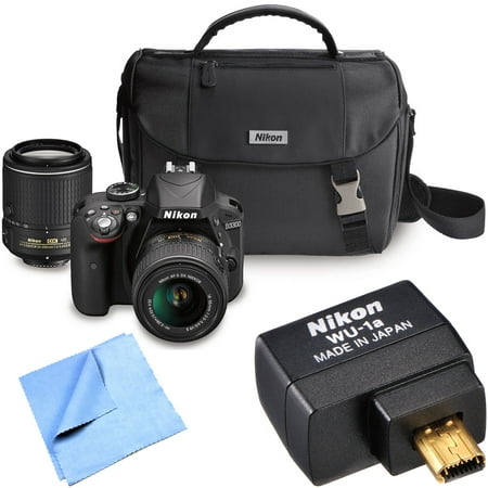D3300 24.2MP DX-format Digital SLR w\/ 18-55mm & 55-200mm DX Zoom Lenses Bundle D3300 24.2MP DX-format Digital SLR w\/ 18-55mm & 55-200mm DX Zoom Lenses Bundle