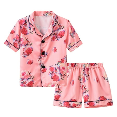 EHTMSAK Toddler Baby Children Girl Boy 2PCS Cartoon Animal Short Sleeve Summer Clothing Set Outfits T Shirts and Shorts Pajamas Set Pink 1Y-6Y 110
EHTMSAK Toddler Baby Children Girl Boy 2PCS Cartoon Animal Short Sleeve Summer Clothing Set Outfits T Shirts and Shorts Pajamas Set Pink 1Y-6Y 110