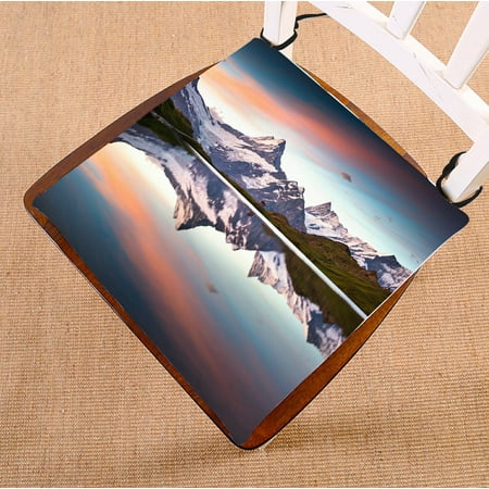 PHFZK Landscape Chair Pad Reflection of Mountain Seat Cushion Chair Cushion Floor Cushion Two Sides Size 20x20 inches
PHFZK Landscape Chair Pad Reflection of Mountain Seat Cushion Chair Cushion Floor Cushion Two Sides Size 20x20 inches