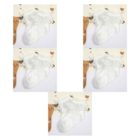 5pcs Cute Baby Infant Lace Sock Girls Tiny Newborn Spanish Knitted Cotton Blend Ankle Socks
5pcs Cute Baby Infant Lace Sock Girls Tiny Newborn Spanish Knitted Cotton Blend Ankle Socks