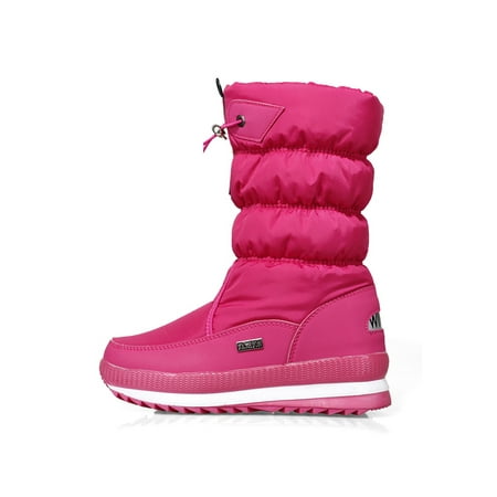 Ritualay Girls Winter Boots Plush Lined Warm Booties Mid Calf Snow Boot Slip Resistant Breathable Casual Bootie Outdoor School Zip Up Shoes Rose Red 4.5Y
Ritualay Girls Winter Boots Plush Lined Warm Booties Mid Calf Snow Boot Slip Resistant Breathable Casual Bootie Outdoor School Zip Up Shoes Rose Red 4.5Y
