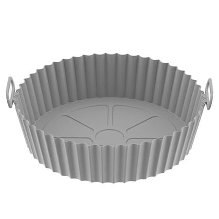 Silicone Air Fryers Reusable Baking Accessories Pizza Baskets Baking Pans Kitchen Pans Cakes Baking Pans Gray
Silicone Air Fryers Reusable Baking Accessories Pizza Baskets Baking Pans Kitchen Pans Cakes Baking Pans Gray