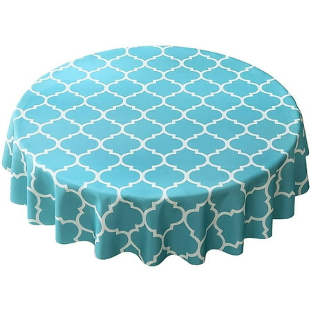 Sanviglor Tablecloth Washable Tablecloths Moroccan Vintage Table Cloths Covers Decorative Oil-Proof Round Home Decor Blue 120cm Diameter (Round Tablecloth)
Sanviglor Tablecloth Washable Tablecloths Moroccan Vintage Table Cloths Covers Decorative Oil-Proof Round Home Decor Blue 120cm Diameter (Round Tablecloth)