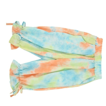 Girls Tie Dye Pants Elastic Waist Belt Hem Kids Tie Dye Sweatpants Loose For Daily Wear For All Season For Children For Outdoor Activity Yellow 120cm
Girls Tie Dye Pants Elastic Waist Belt Hem Kids Tie Dye Sweatpants Loose For Daily Wear For All Season For Children For Outdoor Activity Yellow 120cm