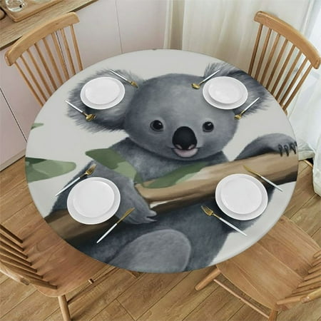Onetech Koala Bamboo Sticks Round Table Cover with Elastic Edge 100% Polyester Fiber 38-42
Onetech Koala Bamboo Sticks Round Table Cover with Elastic Edge 100% Polyester Fiber 38-42