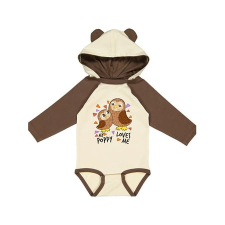 Inktastic My Poppy Loves Me- cute owl family Gift Baby Boy or Baby Girl Long Sleeve Bodysuit
Inktastic My Poppy Loves Me- cute owl family Gift Baby Boy or Baby Girl Long Sleeve Bodysuit