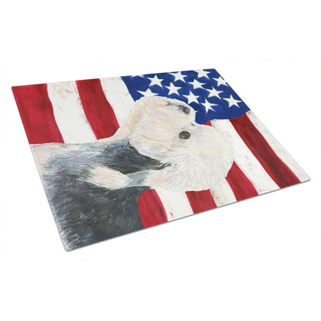 Carolines Treasures SS4030LCB USA American Flag with Dandie Dinmont Terrier Glass Cutting Board Large 12H x 16W
Carolines Treasures SS4030LCB USA American Flag with Dandie Dinmont Terrier Glass Cutting Board Large 12H x 16W