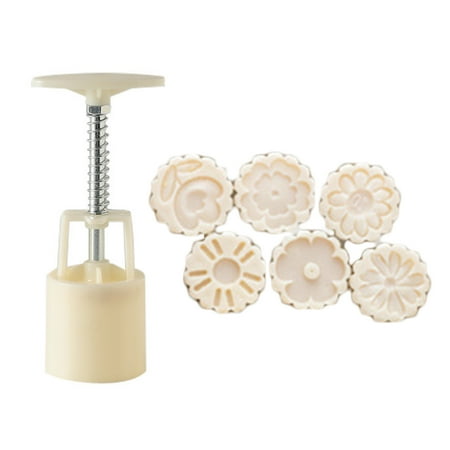 Cookie Stamps Flowers Shaped Moon Cake Mold Set Festival DIY Hand Press Cookie Desserts Cutter Pastry Decoration Gadgets
Cookie Stamps Flowers Shaped Moon Cake Mold Set Festival DIY Hand Press Cookie Desserts Cutter Pastry Decoration Gadgets