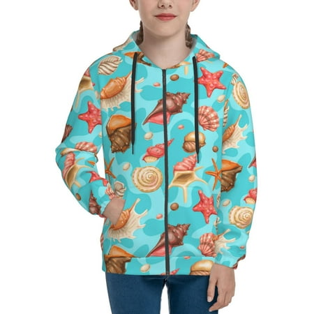 Hoodies for Women Conch Shells Print No.9039 Long Sleeve Sweatshirt Drawstring Zip Up Hoodie with Pockets Teen Girl Clothes
Hoodies for Women Conch Shells Print No.9039 Long Sleeve Sweatshirt Drawstring Zip Up Hoodie with Pockets Teen Girl Clothes