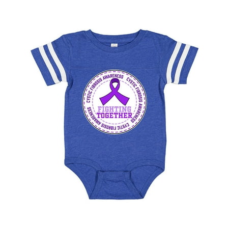Inktastic Fighting Together- Cystic Fibrosis Awareness purple ribbon Gift Baby Boy or Baby Girl Bodysuit
Inktastic Fighting Together- Cystic Fibrosis Awareness purple ribbon Gift Baby Boy or Baby Girl Bodysuit