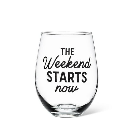 Set of 12 Weekend Stemless Wine Glass