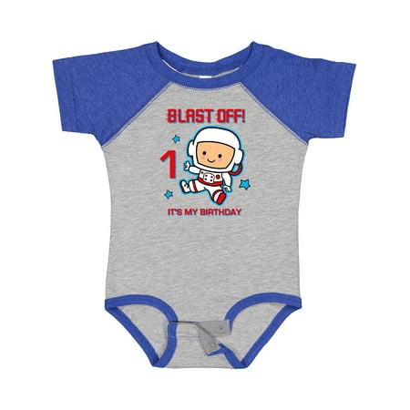Inktastic Blast off 1st Birthday Gift Baby Boy Bodysuit