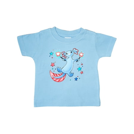 Inktastic 4th of July Cute Blue Axolotl with Sparklers and Stars Gift Baby Boy or Baby Girl T-Shirt
Inktastic 4th of July Cute Blue Axolotl with Sparklers and Stars Gift Baby Boy or Baby Girl T-Shirt