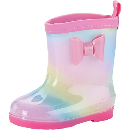 QWZNDZGR Baby Waterproof Rain Boot PVC Catoon Cute Rain Boot Slip-On Lined Rubber Rain Shoe Classic All-Weather Snow Muck Boots
QWZNDZGR Baby Waterproof Rain Boot PVC Catoon Cute Rain Boot Slip-On Lined Rubber Rain Shoe Classic All-Weather Snow Muck Boots