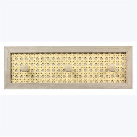 Youngs 12330 Wood Natural Home Wall Hooks - MDF