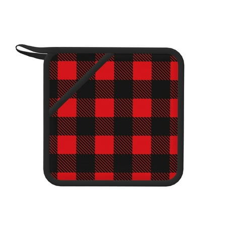 1 Pc Silicone Anti-Hot Hot Pads Oven Mitts Heat Resistant Pot Holders With Pockets Non Slip Oven Glove Potholder For Kitchen Cooking Bbq Baking 7.1in Flannel Patterns Red Black Color 
1 Pc Silicone Anti-Hot Hot Pads Oven Mitts Heat Resistant Pot Holders With Pockets Non Slip Oven Glove Potholder For Kitchen Cooking Bbq Baking 7.1in Flannel Patterns Red Black Color
