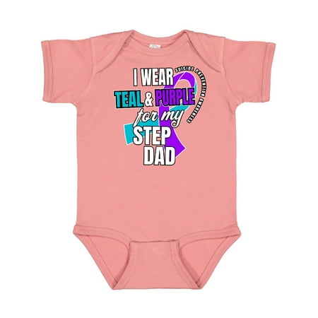 Inktastic Suicide Prevention I Wear Teal and Purple for My Step Dad Gift Baby Boy or Baby Girl Bodysuit
Inktastic Suicide Prevention I Wear Teal and Purple for My Step Dad Gift Baby Boy or Baby Girl Bodysuit