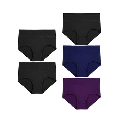 Poatren Women s High Waisted Cotton Underwear Stretch Briefs Soft Full Coverage Panties
Poatren Women s High Waisted Cotton Underwear Stretch Briefs Soft Full Coverage Panties