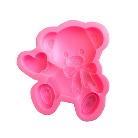 MUSUPER Valentine s Day Heart Bear Gift Fondant Cake Silicone Mold Pastry Chocolate Mould Candy Ice Cream Mold DIY Baking Tool
MUSUPER Valentine s Day Heart Bear Gift Fondant Cake Silicone Mold Pastry Chocolate Mould Candy Ice Cream Mold DIY Baking Tool