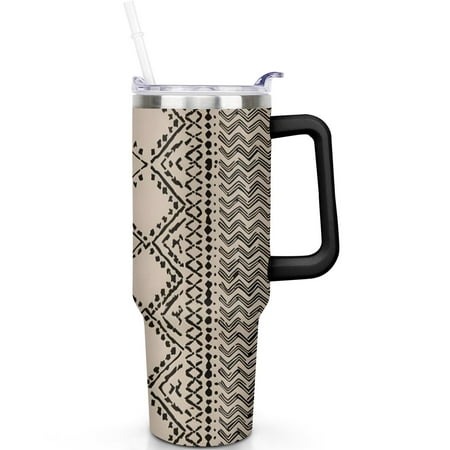 40oz Boho Tumbler with Handle | Spill Proof Lid & Straw | 40 oz Bohemia Theme Tumbler | Double Insulated Travel Coffee Cup | Boho Gifts for Men Women
40oz Boho Tumbler with Handle | Spill Proof Lid & Straw | 40 oz Bohemia Theme Tumbler | Double Insulated Travel Coffee Cup | Boho Gifts for Men Women