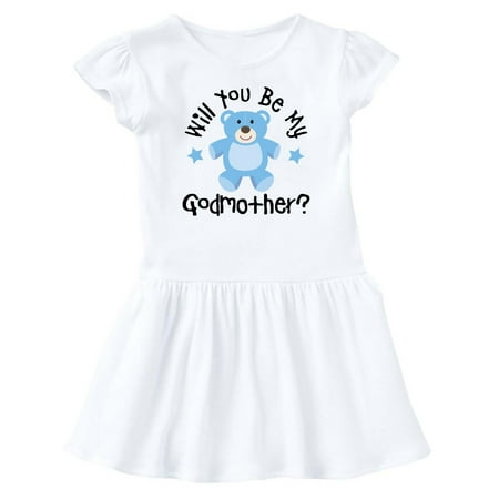 Inktastic Godmother Proposal for Godmom Gift Baby Girl Dress