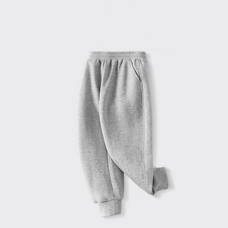 HAOTAGS Child s Solid Color Sweatpants Drawstring Elastic Waist Boys Casual Outdoor Pants Gray Size 2 Years
HAOTAGS Child s Solid Color Sweatpants Drawstring Elastic Waist Boys Casual Outdoor Pants Gray Size 2 Years