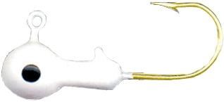 Arkie Bismuth Alloy Jig Head, White Arkie Bismuth Alloy Jig Head, White
