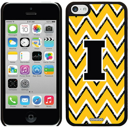Iowa Sketchy Chevron Design on iPhone 5c Thinshield Snap-On Case by Coveroo
