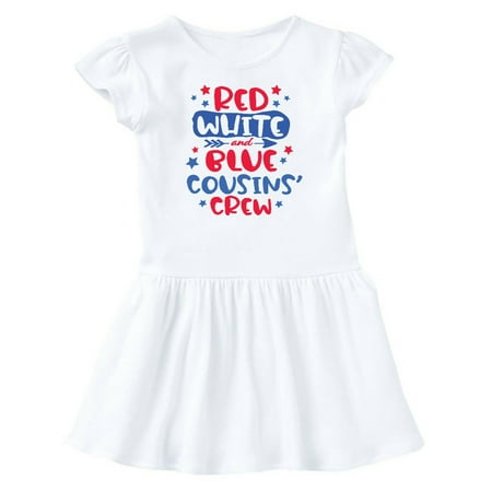 Inktastic 4th of July Red White and Blue Cousins Crew Gift Baby Girl Dress
Inktastic 4th of July Red White and Blue Cousins Crew Gift Baby Girl Dress