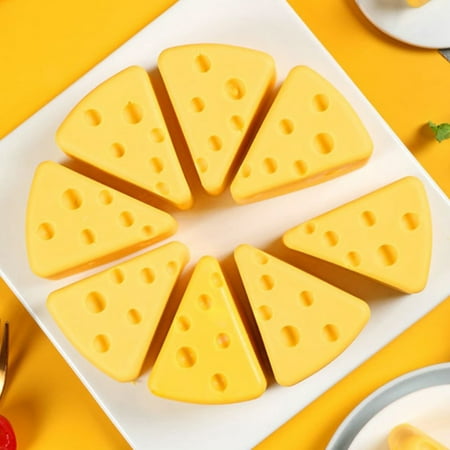 GXSR Non stick 3D Cheese Shape Silicone Mousse Mold for Baking Cake Candy/French Dessert/Pastry/Chocolate Mold
GXSR Non stick 3D Cheese Shape Silicone Mousse Mold for Baking Cake Candy/French Dessert/Pastry/Chocolate Mold