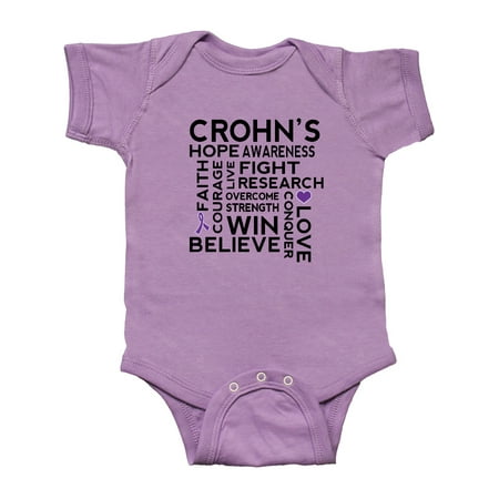 Inktastic Crohns Disease Awareness Gift Baby Boy or Baby Girl Bodysuit
Inktastic Crohns Disease Awareness Gift Baby Boy or Baby Girl Bodysuit