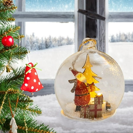 Yilirongyumm Christmas Decorations Christmas Pendant Christmas Desktop Atmosphere Decoration Glowing Glass Night Lights Christmas Tree Decoration Pendant Christmas Ornaments
Yilirongyumm Christmas Decorations Christmas Pendant Christmas Desktop Atmosphere Decoration Glowing Glass Night Lights Christmas Tree Decoration Pendant Christmas Ornaments