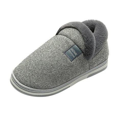 Mens Slippers Couples Men Slip On Furry Plush Flat Home Winter Round Toe Keep Warm Solid Color Slippers Shoes Slippers for Men Cloth Grey 41
Mens Slippers Couples Men Slip On Furry Plush Flat Home Winter Round Toe Keep Warm Solid Color Slippers Shoes Slippers for Men Cloth Grey 41