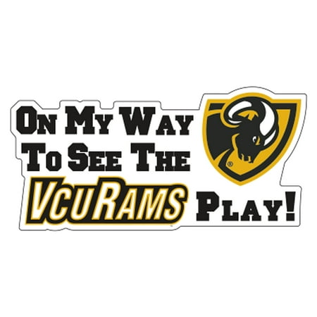 Virginia Commonwealth Magnet (ON MY WAY TO SEE VCU MAG (16 ) 16 in)